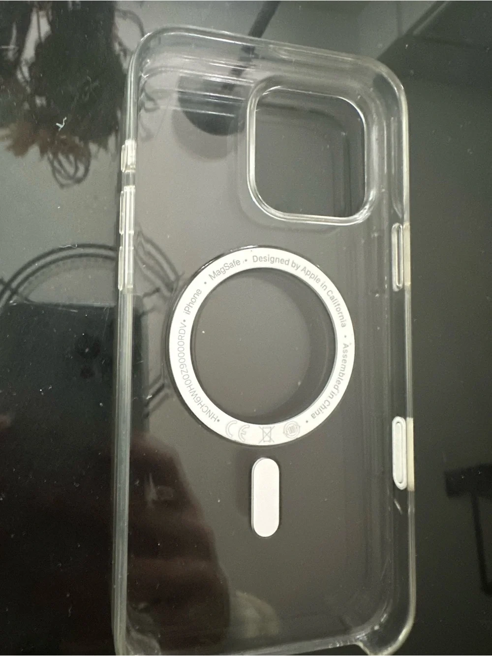 Apple iPhone 16 Pro Max Clear Case with MagSafe Camera Control